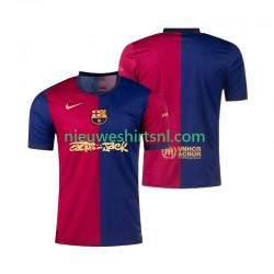 FC Barcelona Heren Shirt met Bedrukking TRAVIS SCOTT Thuis 2024-2025 Korte Mouw