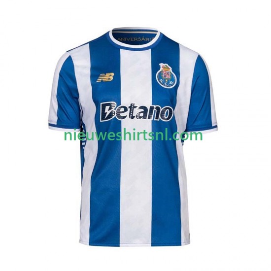 FC Porto Heren Shirt met Bedrukking Thuis 2025-2026 Korte Mouw