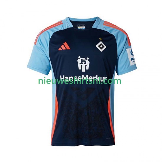 Hamburger SV Heren Shirt met Bedrukking Special Thuis 2025-2026 Korte Mouw