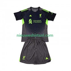 Liverpool Kind Shirt met Bedrukking Doelman Thuis 2025-2026 Korte Mouw