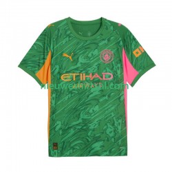 Manchester City Heren Shirt met Bedrukking Doelman Thuis 2025-2026 Korte Mouw