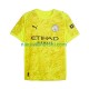 Manchester City Heren Shirt met Bedrukking Doelman Derde 2025-2026 Korte Mouw