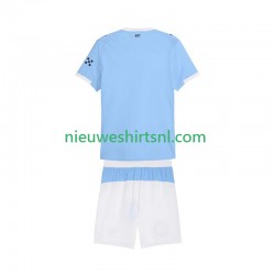 Manchester City Kind Shirt met Bedrukking Thuis 2025-2026 Korte Mouw