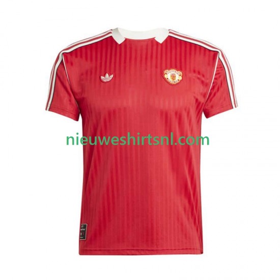Manchester United Heren Shirt met Bedrukking Icon Thuis 2025-2026 Korte Mouw