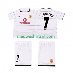 Manchester United Kind Shirt met Bedrukking Cristiano Ronaldo 7 2003 2005 Retro Thuis Korte Mouw