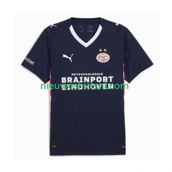 PSV Eindhoven Heren Shirt met Bedrukking Uit 2025-2026 Korte Mouw