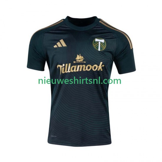 Portland Timbers Heren Shirt met Bedrukking Thuis 2025-2026 Korte Mouw