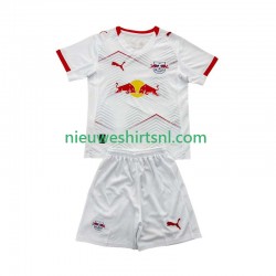 RB Leipzig Kind Shirt met Bedrukking Thuis 2025-2026 Korte Mouw