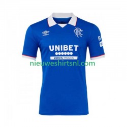 Rangers Heren Shirt met Bedrukking Thuis 2025-2026 Korte Mouw