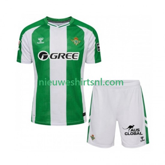 Real Betis Kind Shirt met Bedrukking Thuis 2025-2026 Korte Mouw