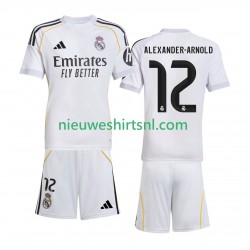 Real Madrid Kind Shirt met Bedrukking Alexander-Arnold 12 Thuis 2025-2026 Korte Mouw