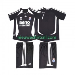 Real Madrid Kind Shirt met Bedrukking 2007 Retro Uit 2006 Korte Mouw