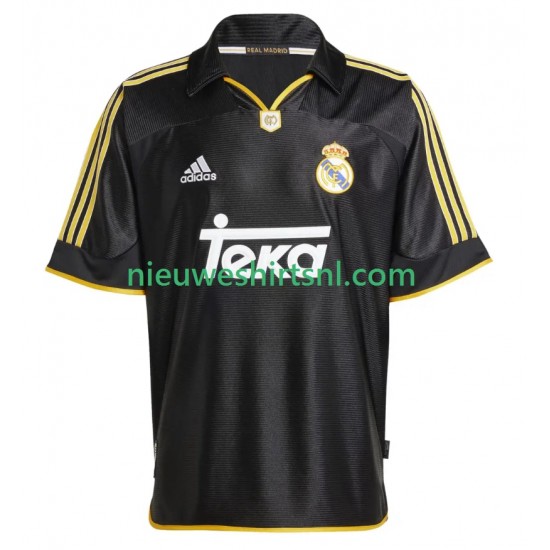 Real Madrid Heren Shirt met Bedrukking -2000 Retro Uit 1999 Korte Mouw