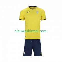 SS Lazio Kind Shirt met Bedrukking Uit 2024-2025 Korte Mouw