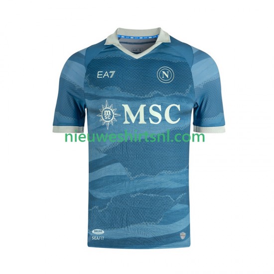 Napoli Heren Shirt met Bedrukking SSC Special Thuis 2024-2025 Korte Mouw