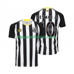 Santos FC Heren Shirt met Bedrukking NEYMAR JR 10 Uit 2025-2026 Korte Mouw