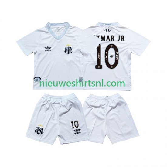 Santos FC Kind Shirt met Bedrukking Neymar JR 10 Thuis 2025-2026 Korte Mouw