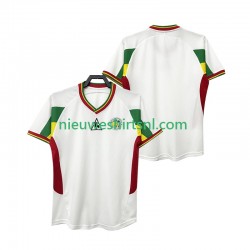 Senegal Heren Shirt met Bedrukking Retro Thuis 2002 Korte Mouw