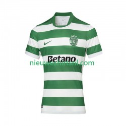 Sporting CP Heren Shirt met Bedrukking Thuis 2025-2026 Korte Mouw