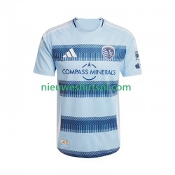 Sporting Kansas City Heren Shirt met Bedrukking Thuis 2025-2026 Korte Mouw