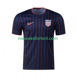 USA Heren Shirt met Bedrukking Uit 2025 Korte Mouw