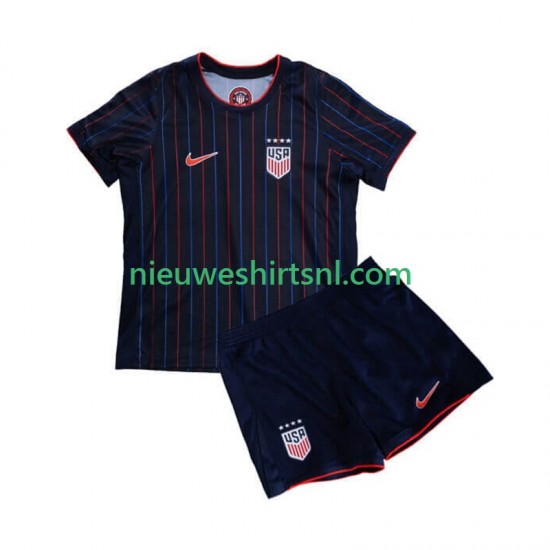 USA Kind Shirt met Bedrukking Uit 2025 Korte Mouw