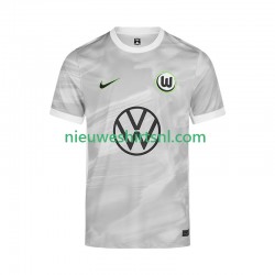 VfL Wolfsburg Heren Shirt met Bedrukking Uit 2025-2026 Korte Mouw