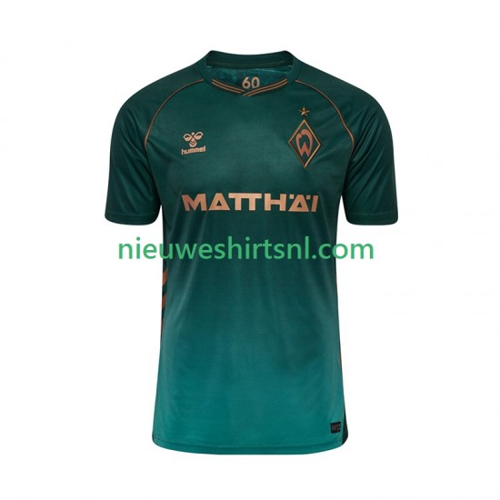 Heren Shirt met Bedrukking Werder Bremen Derde 2025-2026 Korte Mouw