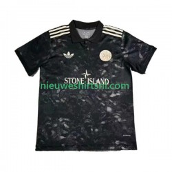 AFC Ajax Heren Shirt met Bedrukking Stone Island 2024-2025 Korte Mouw