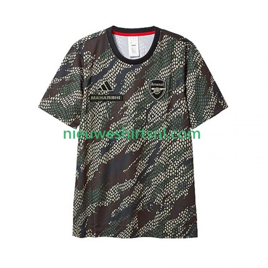 Arsenal Heren Shirt met Bedrukking Maharishi Thuis 2024-2025 Korte Mouw