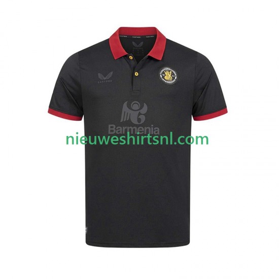 Bayer 04 Leverkusen Heren Shirt met Bedrukking 120 Anniversary Thuis 2024-2025 Korte Mouw