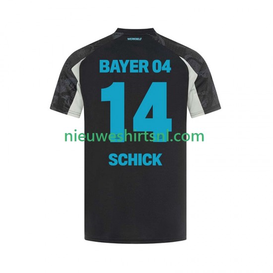 Bayer 04 Leverkusen Heren Shirt met Bedrukking Patrik Schick 14 Derde 2024-2025 Korte Mouw