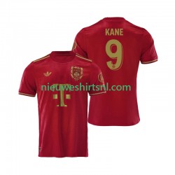 FC Bayern München Heren Shirt met Bedrukking Harry Kane 9 125th Anniversary Red Thuis 2024-2025 Korte Mouw