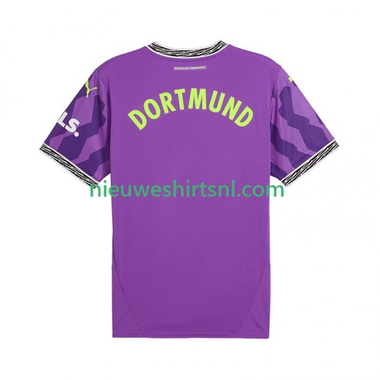 Borussia Dortmund Heren Shirt met Bedrukking Doelman Special Thuis 2024-2025 Korte Mouw