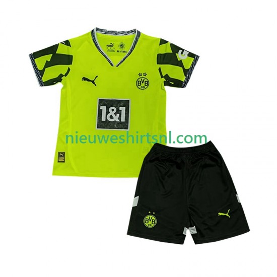 Borussia Dortmund Kind Shirt met Bedrukking Special Thuis 2024-2025 Korte Mouw