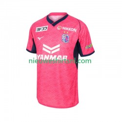 Cerezo Osaka Heren Shirt met Bedrukking Thuis 2025 Korte Mouw