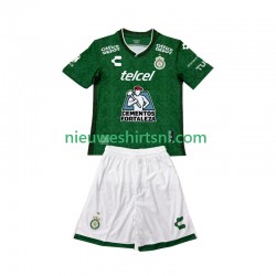 Kind Shirt met Bedrukking Club Leon Thuis 2024-2025 Korte Mouw