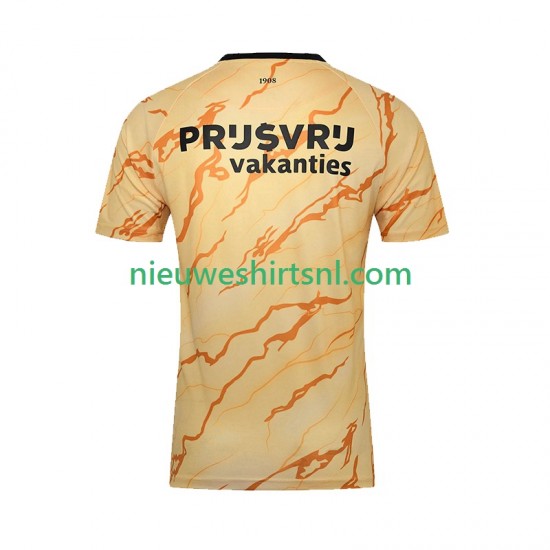 Feyenoord Rotterdam Heren Shirt met Bedrukking Vierde 2024-2025 Korte Mouw