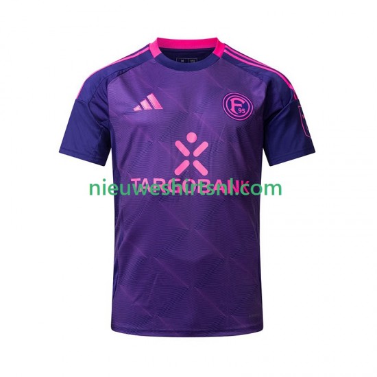 Heren Shirt met Bedrukking Fortuna Dusseldorf Derde 2024-2025 Korte Mouw