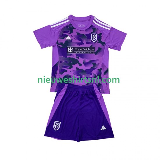 Fulham Kind Shirt met Bedrukking Derde 2024-2025 Korte Mouw