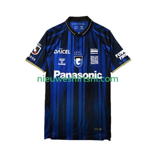 Heren Shirt met Bedrukking Gamba Osaka Thuis 2025 Korte Mouw