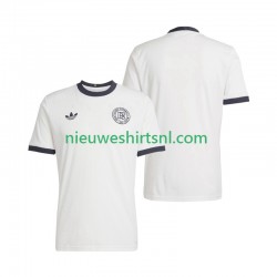 Duitsland Heren Shirt met Bedrukking Anniversary Thuis 2025 Korte Mouw