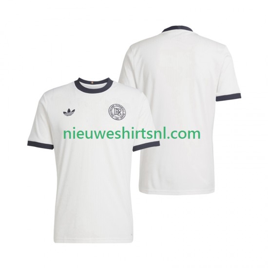 Duitsland Heren Shirt met Bedrukking Anniversary Thuis 2025 Korte Mouw