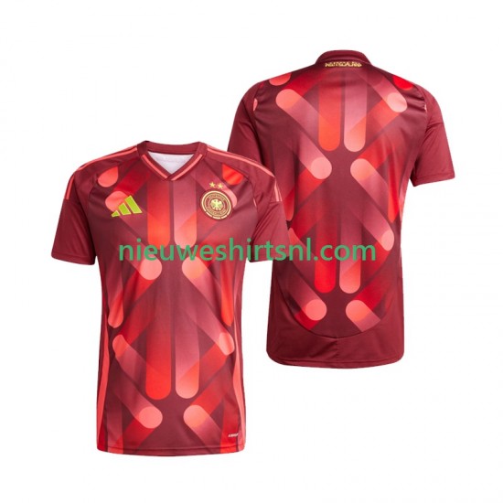 Duitsland Heren Shirt met Bedrukking Uit 2025 Korte Mouw