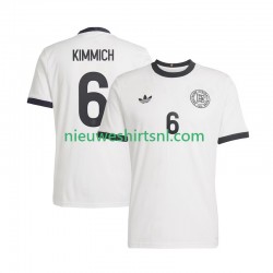 Duitsland Heren Shirt met Bedrukking Joshua Kimmich 6 ANVERSARY Thuis 2025 Korte Mouw