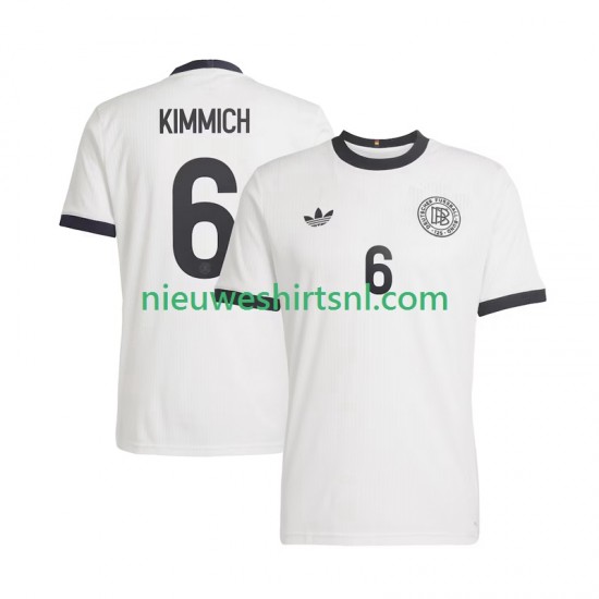 Duitsland Heren Shirt met Bedrukking Joshua Kimmich 6 ANVERSARY Thuis 2025 Korte Mouw