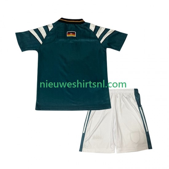 Duitsland Kind Shirt met Bedrukking 1996 Retro Uit Korte Mouw