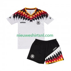 Duitsland Kind Shirt met Bedrukking Retro Thuis 1994 Korte Mouw