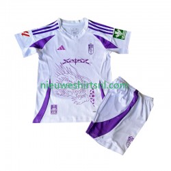 Kind Shirt met Bedrukking Girona Vierde 2024-2025 Korte Mouw