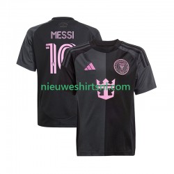 Inter Miami Heren Shirt met Bedrukking Lionel Messi 10 Uit 2025 Korte Mouw